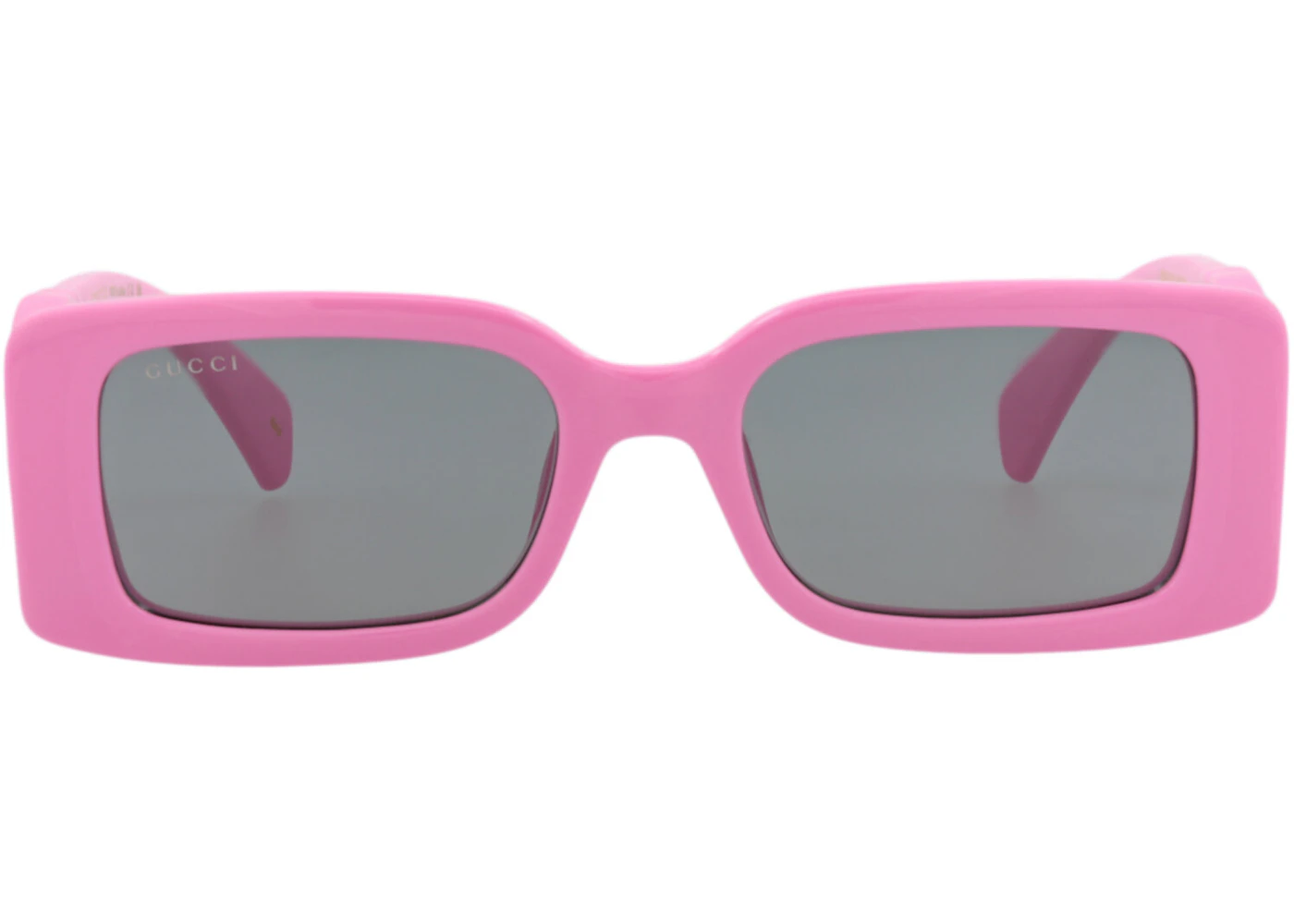 サングラス GUCCI Gucci - GG1338S - 006 black pink grey Gucci Square-Frame Injection Sunglasses Pink Pink Grey
