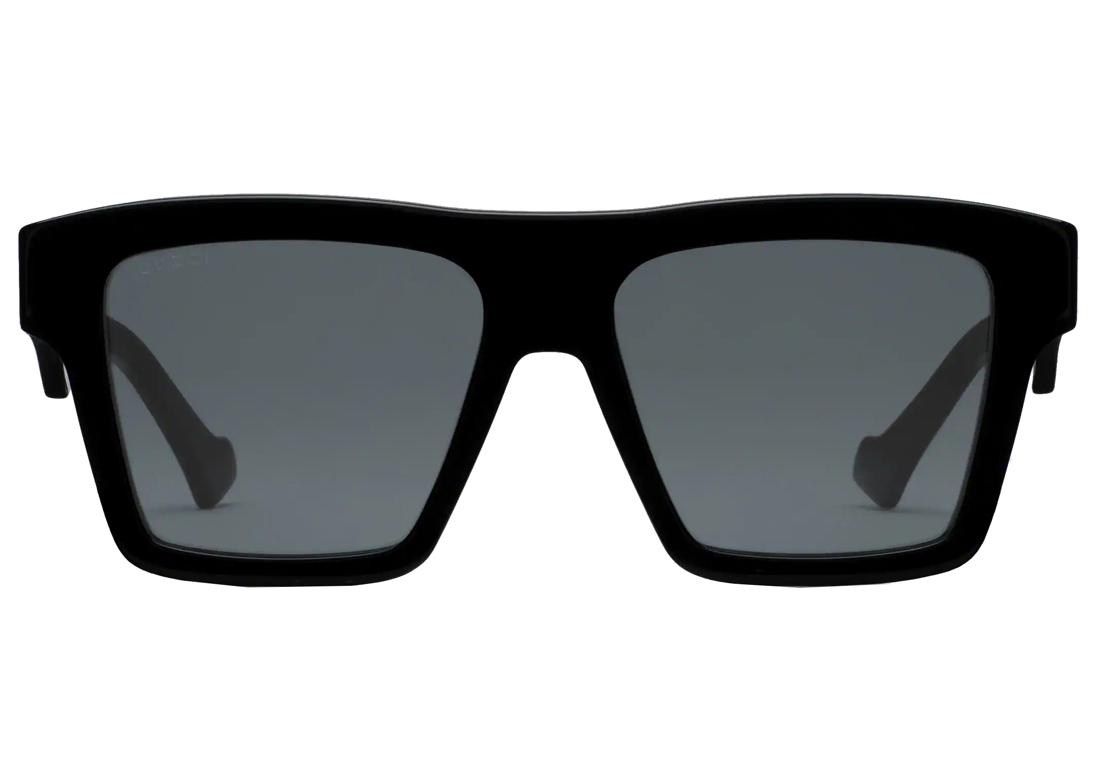 Gucci Square Frame Sunglasses Black/Black