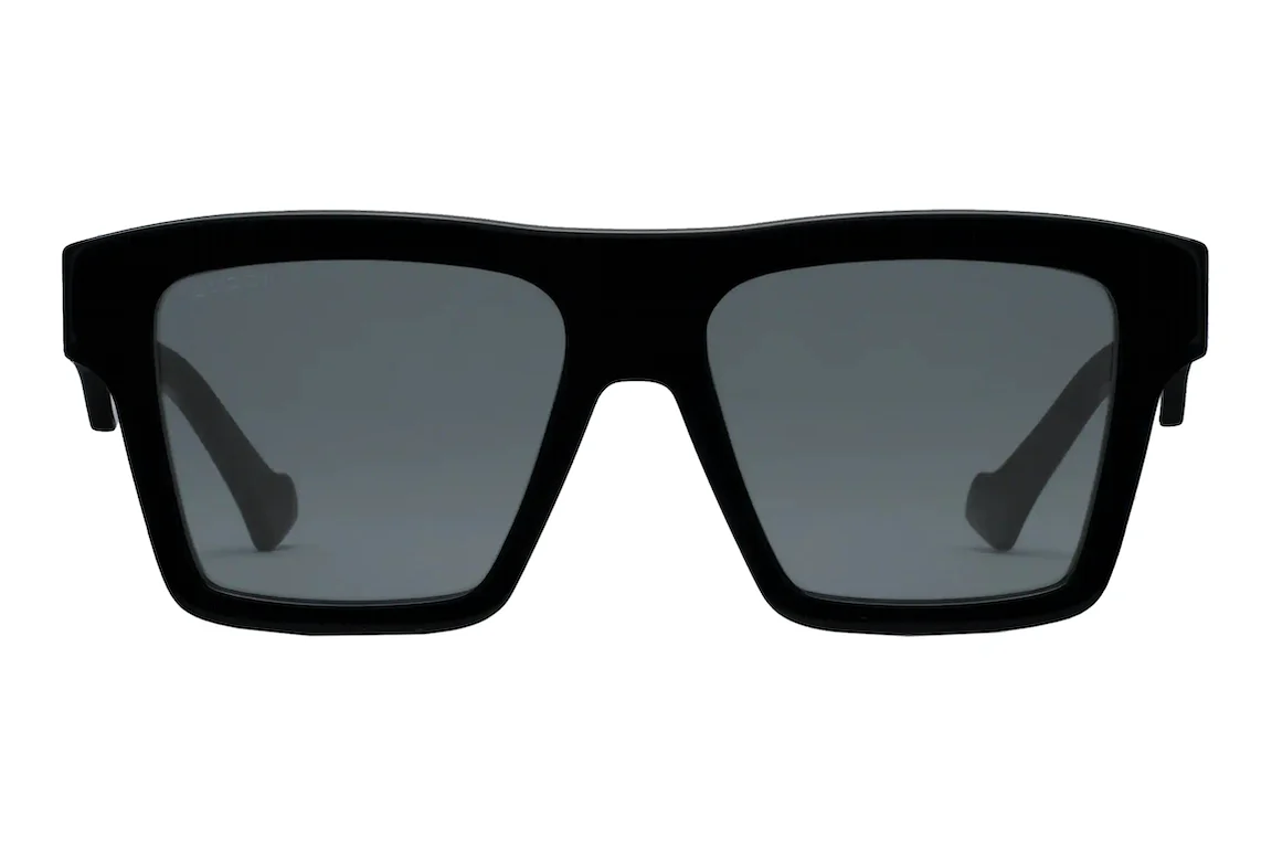 Gucci Square Frame Sunglasses Black/Black (663749 J0740 1012) in ...