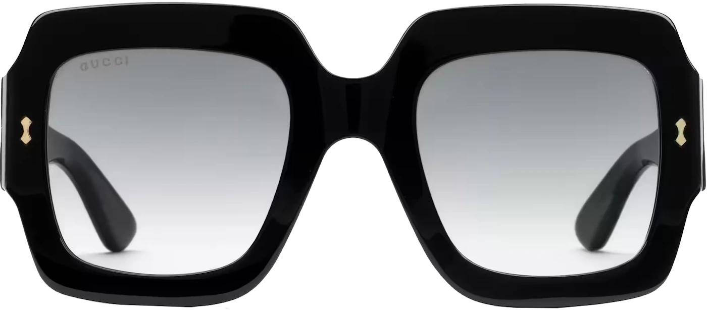 Gucci Square Frame Sunglasses Black in Bio Acetate - MX
