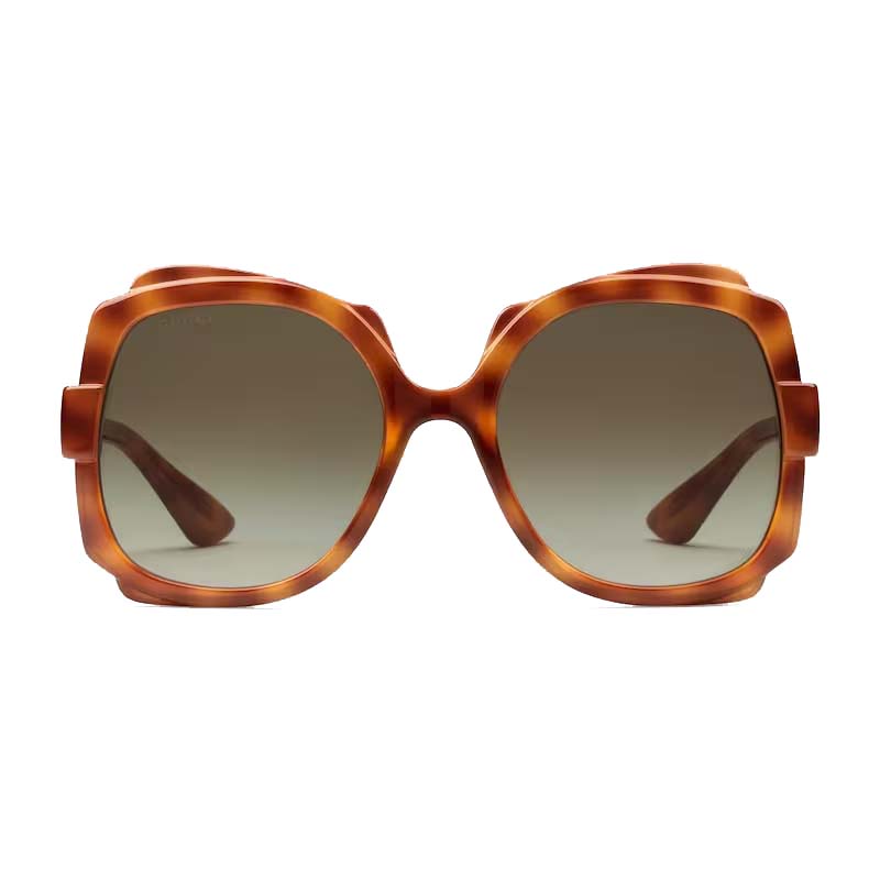 Gucci Square Frame Sunglasses Toirtoiseshell (755255 J1691 2323)