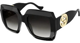 Gucci Square Sunglasses Black (GG1022S-006)