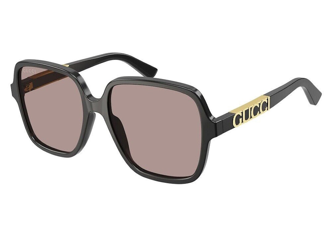 Pre-owned Gucci Square Sunglasses Black (gg1189sa-004-59)