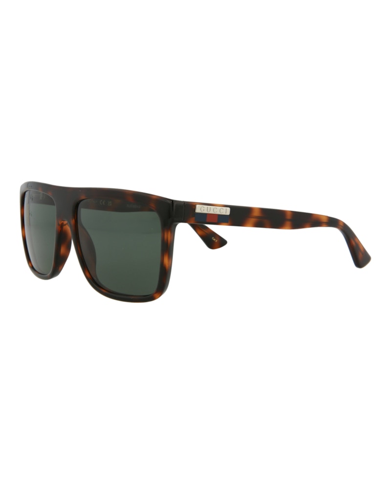 Gucci havana green sunglasses hotsell