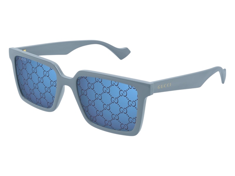 Gucci Square Sunglasses Light Blue Violet (GG1540S-003-FR