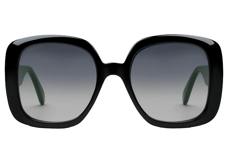 GUCCI Generation Sunglasses - Shiny Solid Black/Grey 54