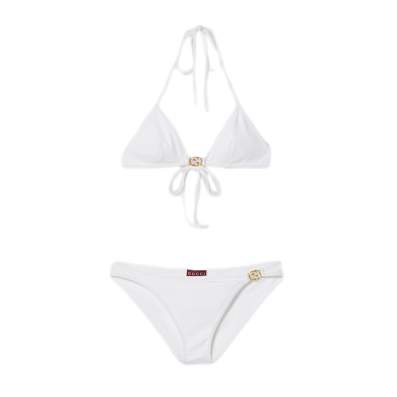 Bikini Gucci Stretch Jersey Blanco MX