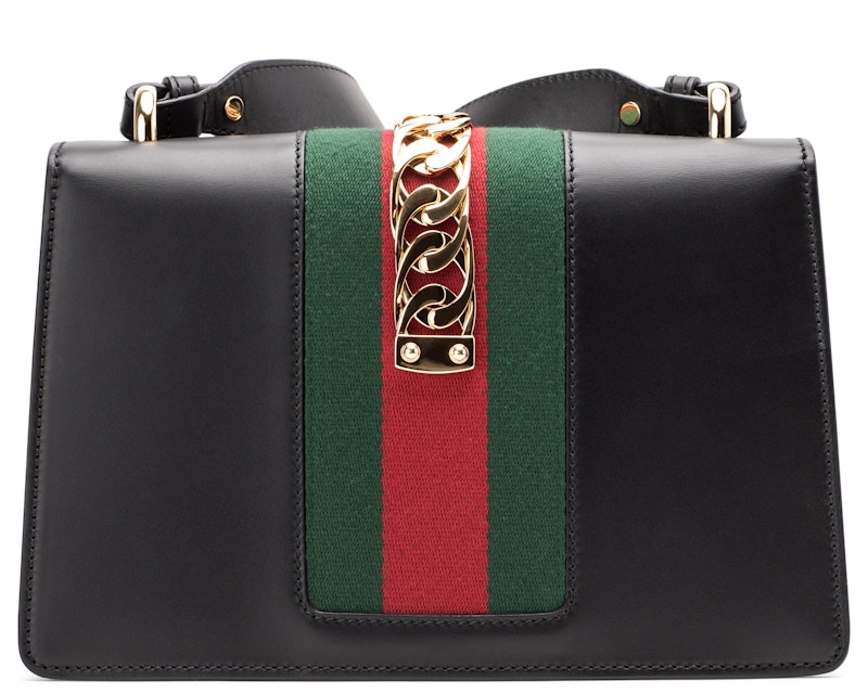 Gucci Sylvie Shoulder Bag Small Black