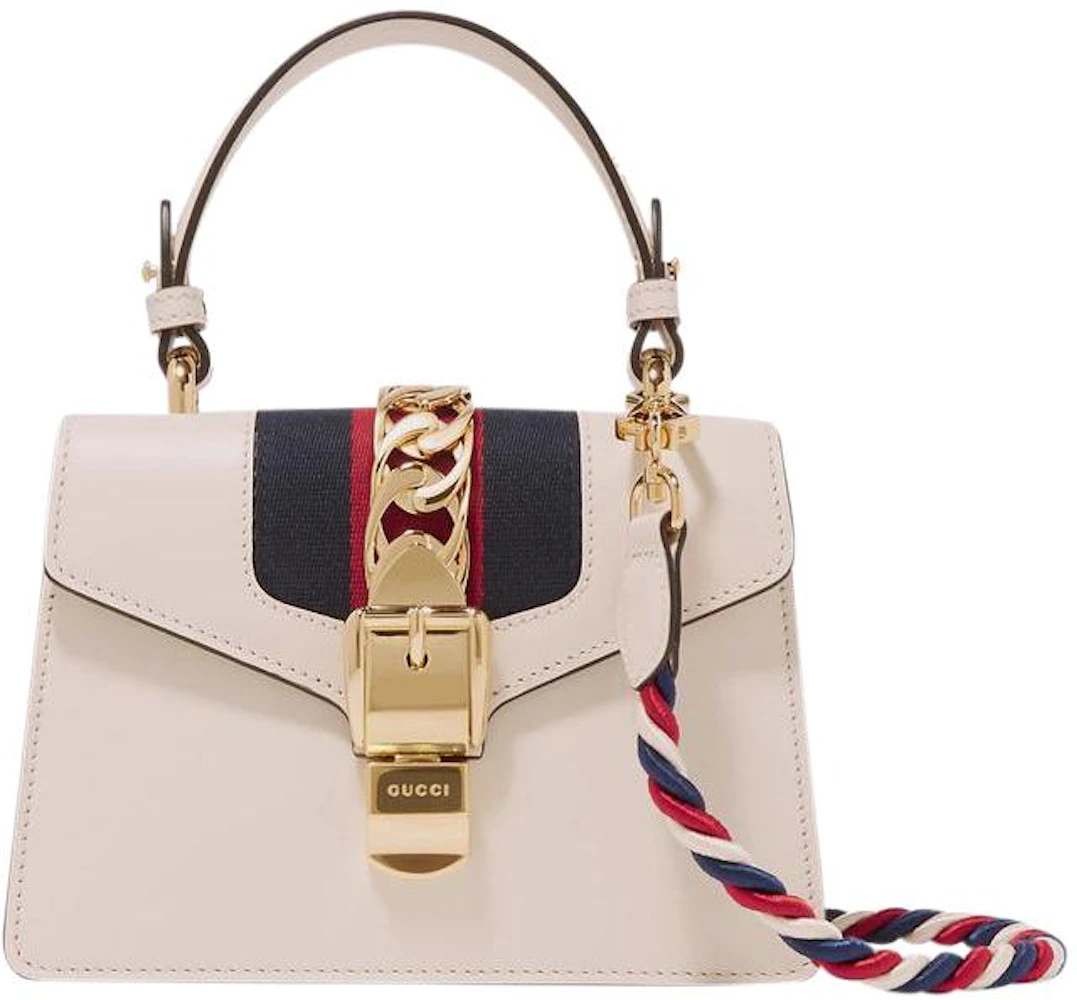 Gucci Sylvie Mini Leather Crossbody Bag