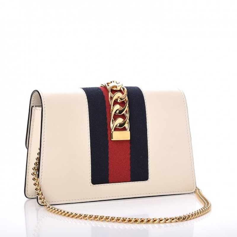 Gucci sylvie 2025 leather mini