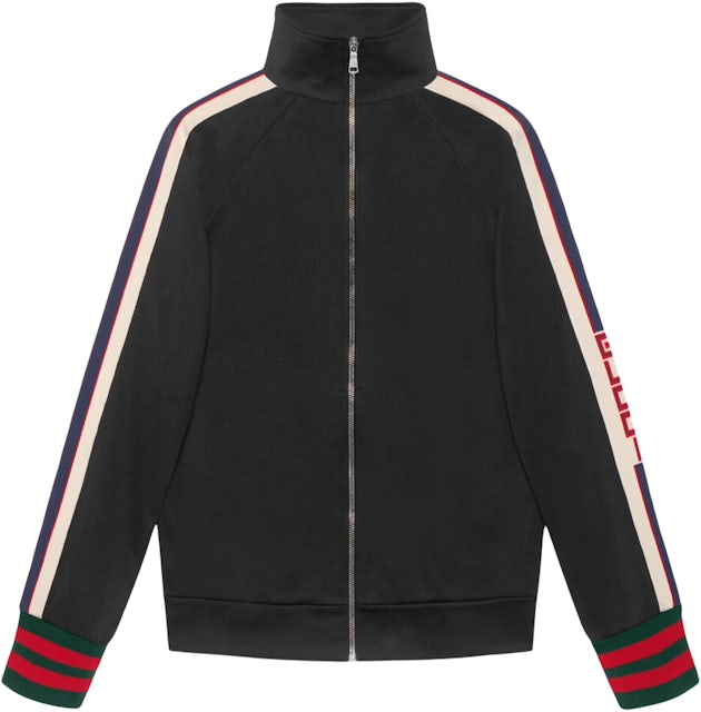 Gucci Technical Jersey Jacket Black -