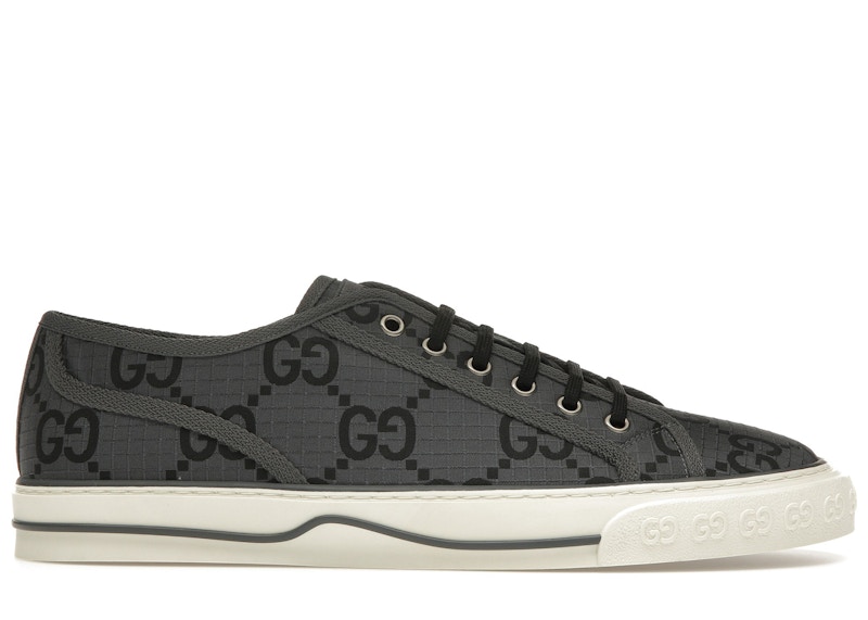 Gucci Tennis 1977 GG Monogram Grey Black Men's - 771461