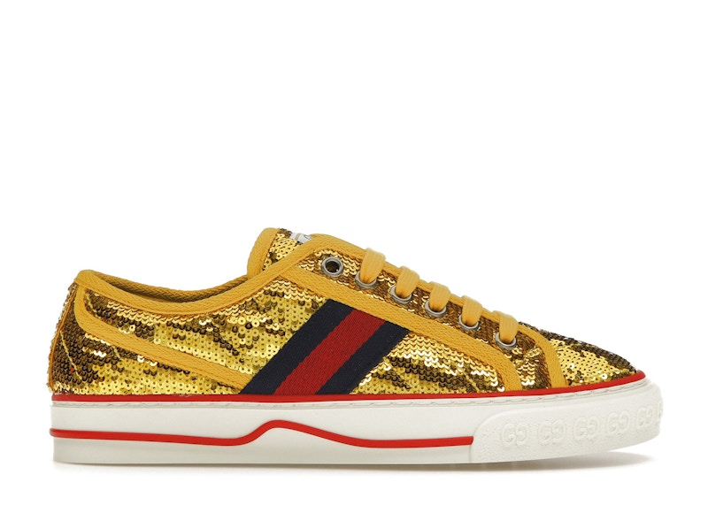 Pre-owned Gucci Tennis 1977 (women's) Sneakers In Gold