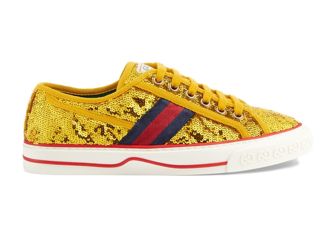 Pre-owned Gucci Tennis 1977 Gold (women's)