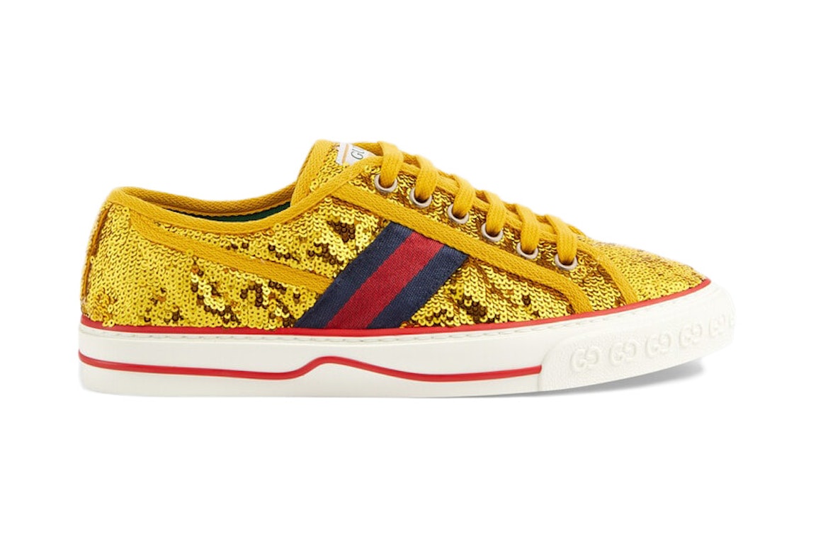Pre-owned Gucci Tennis 1977 Gold (women's)