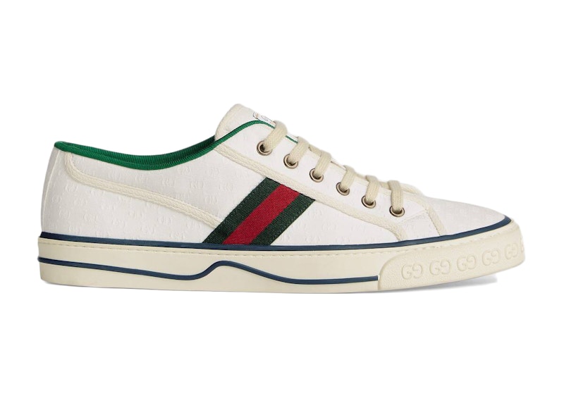 Gucci tennis shoes with on sale jewels