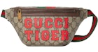 Gucci Tiger GG Gürteltasche Beige/Ebenholz