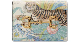Gucci Tiger Horsebit 1955 Card Case Off White