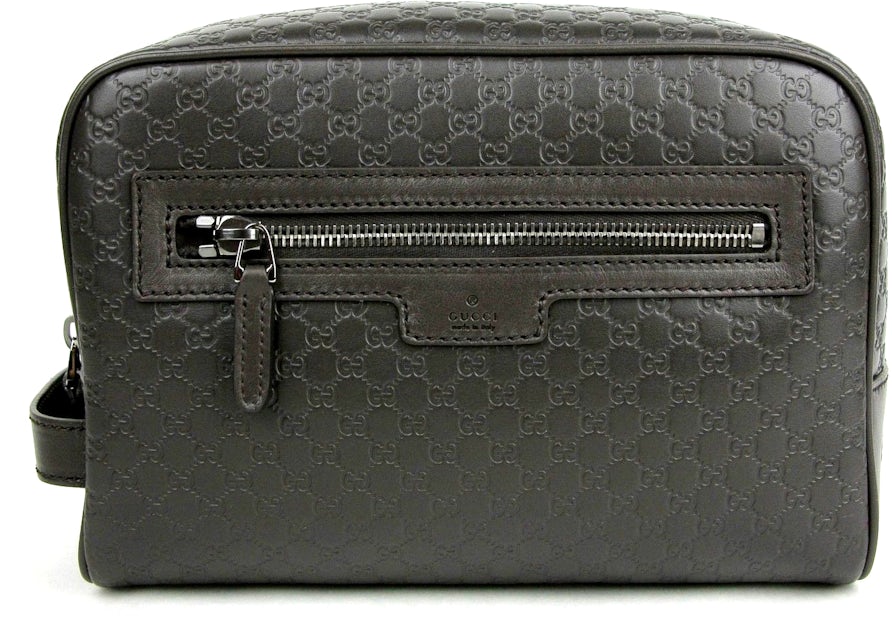 Gucci Monogram Gg Wash Bag in Black for Men