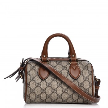 Gucci Boston Bag Top Handle GG Supreme 