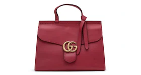 Gucci GG Marmont Top Handle Medium Red