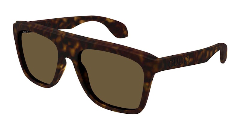 Gucci brown tortoise sunglasses best sale