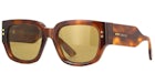 Gucci Tortoise Square Frame Sunglasses Vintage Havana/Brown (GG1261S-002-FR)