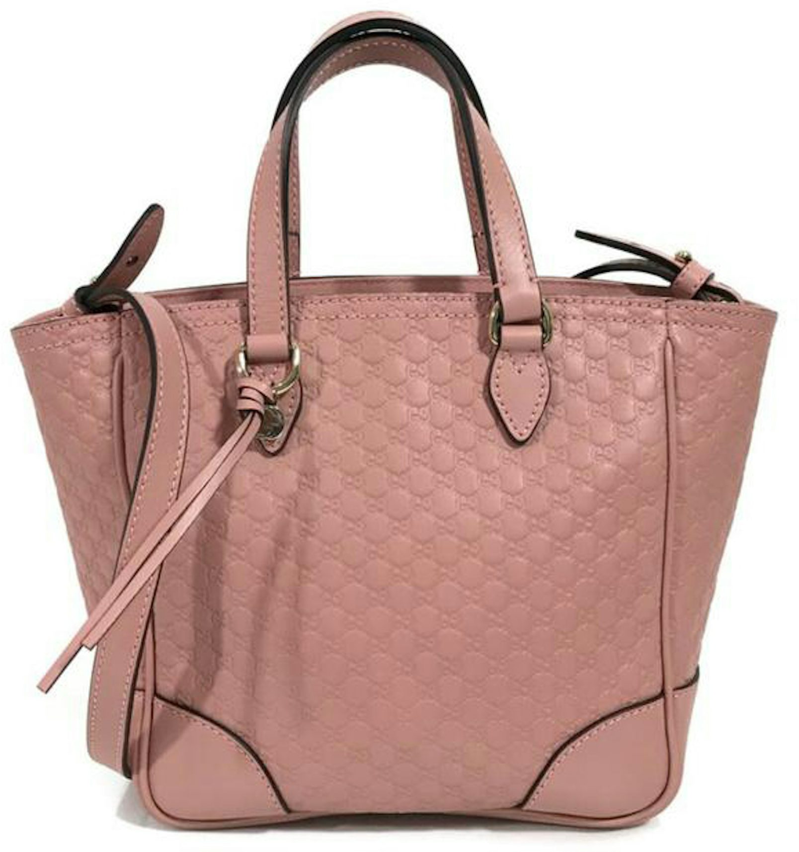 Brand New Pink Gucci Mini Tote Bree Microguccissima Bag 449241