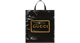 Gucci Tote Print Medium Black