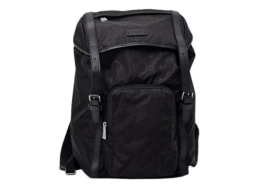 Black gucci backpack online mens