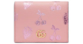 Gucci Valentine's Day GG Marmont Wallet Pink