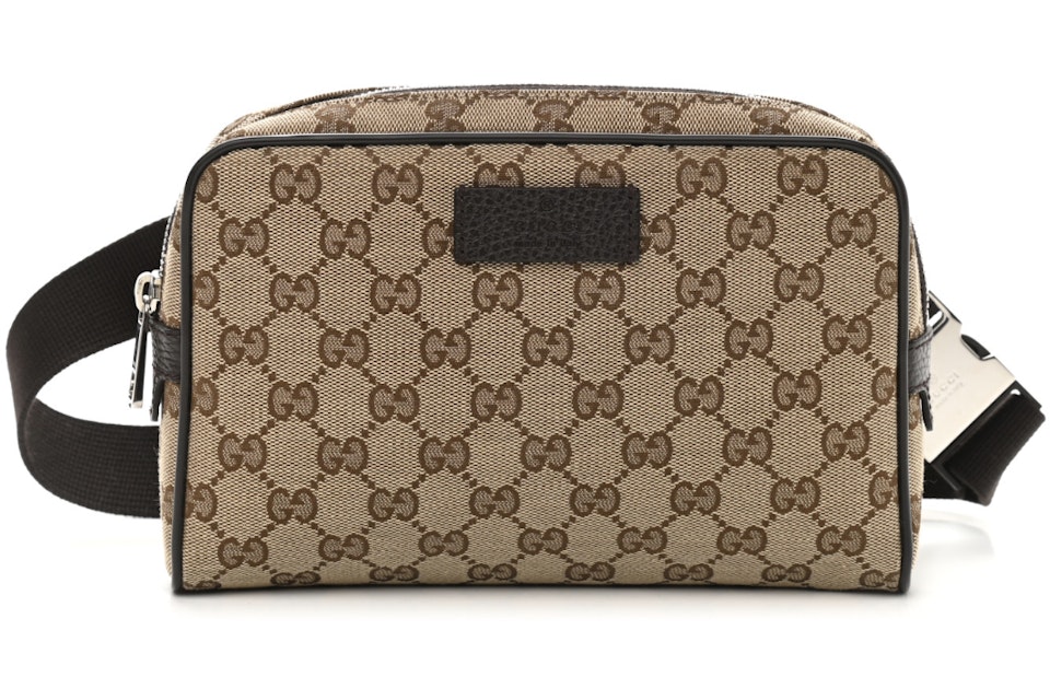Gucci Belt Bag GG Supreme Canvas Small Beige/Black