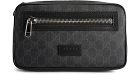 Gucci Waist Bag GG Supreme Soft Black/Grey