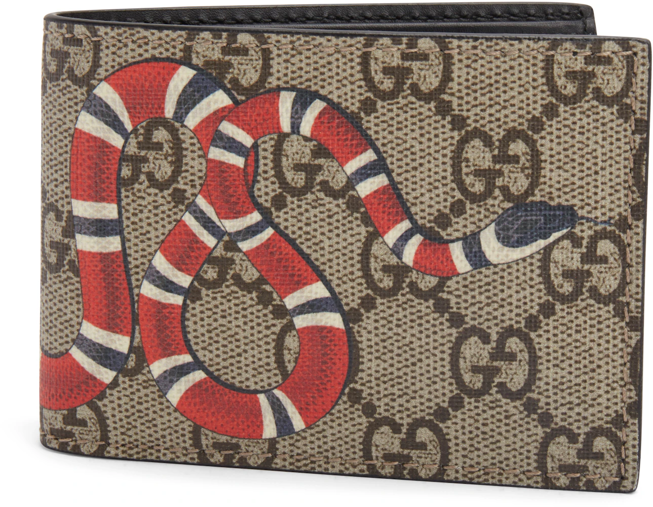 Gucci Snake Apricot Wallet For Men With Box Dust Cover & Card 33 (CS474) -  KDB Deals