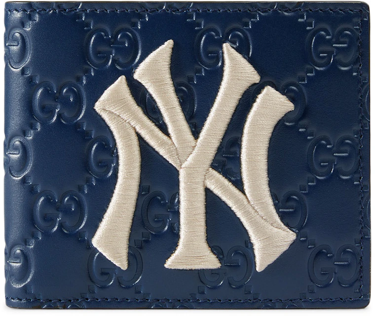 Gucci Wallet NY Yankees Patch in Leather