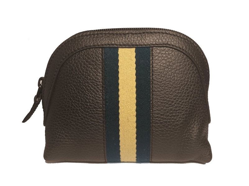 Gucci Web Cosmetic Case Brown Multicolor
