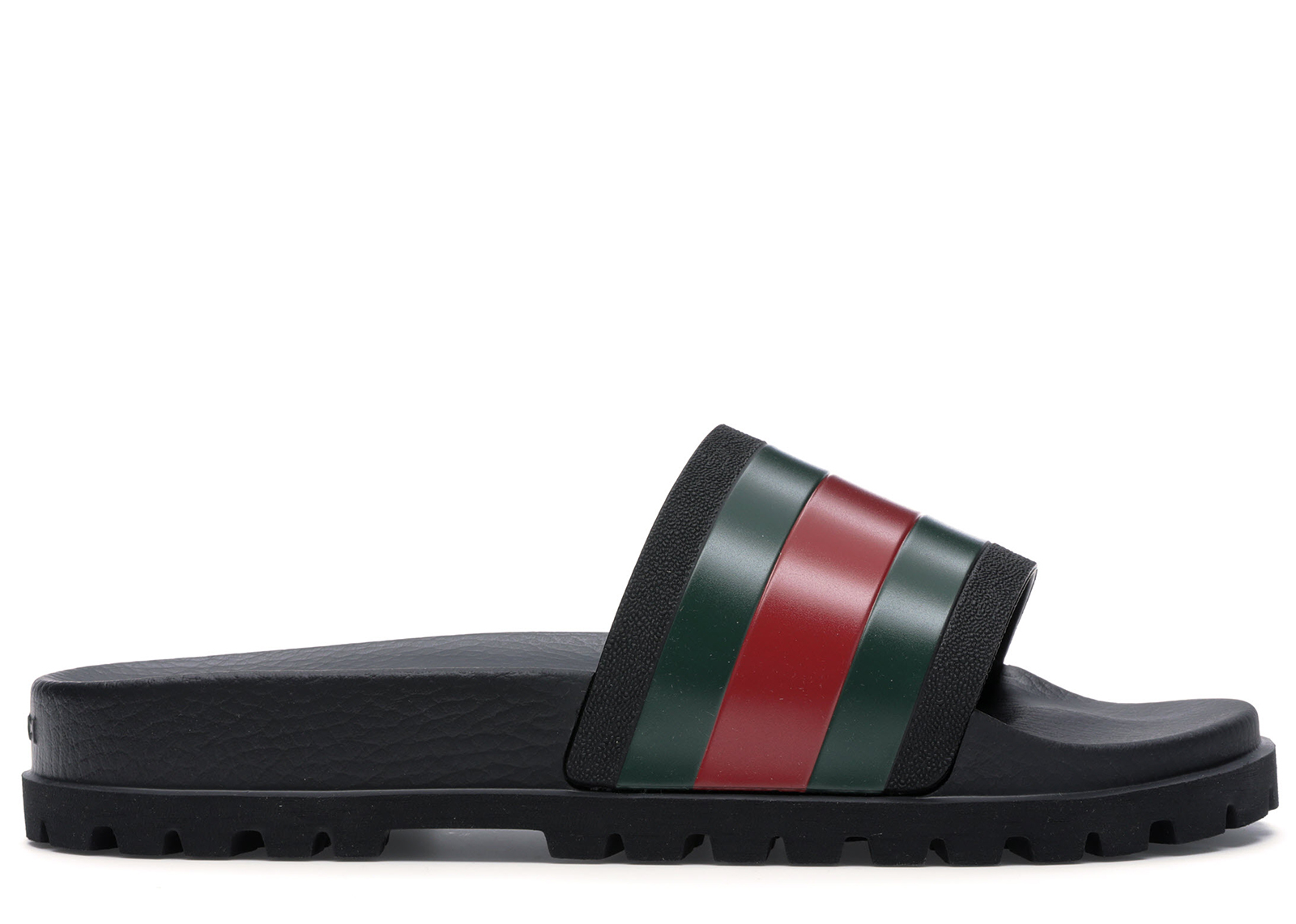 Gucci Web Slide Sandal Black - 429469 
