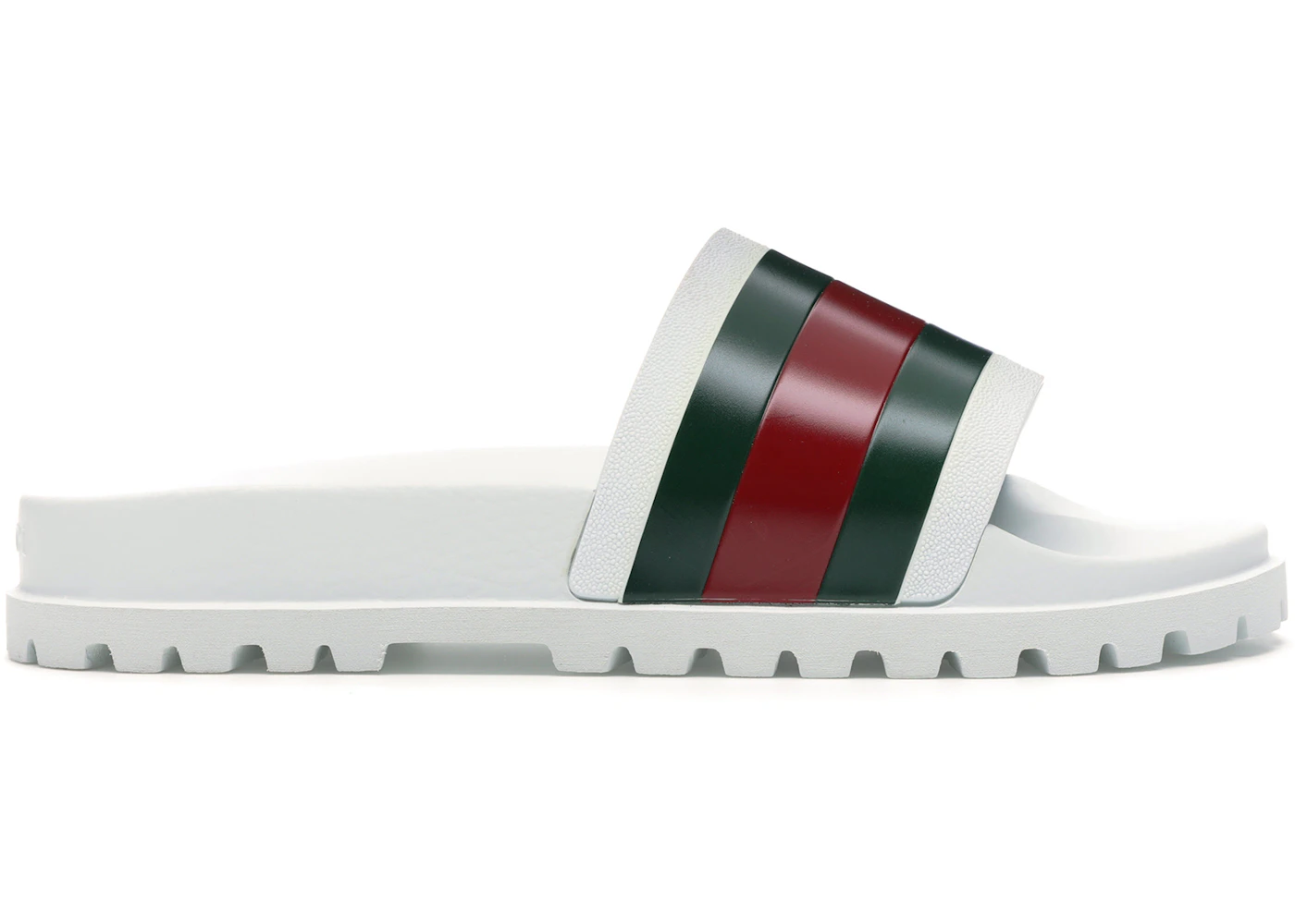 Gucci Denim Gucci Flip Flops Size Gucci Web Slide Sandal White