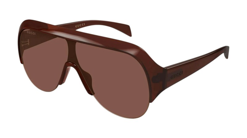 Lunettes de soleil Gucci Aviator-Frame Injection (GG2023S) pour femmes, multifonctions