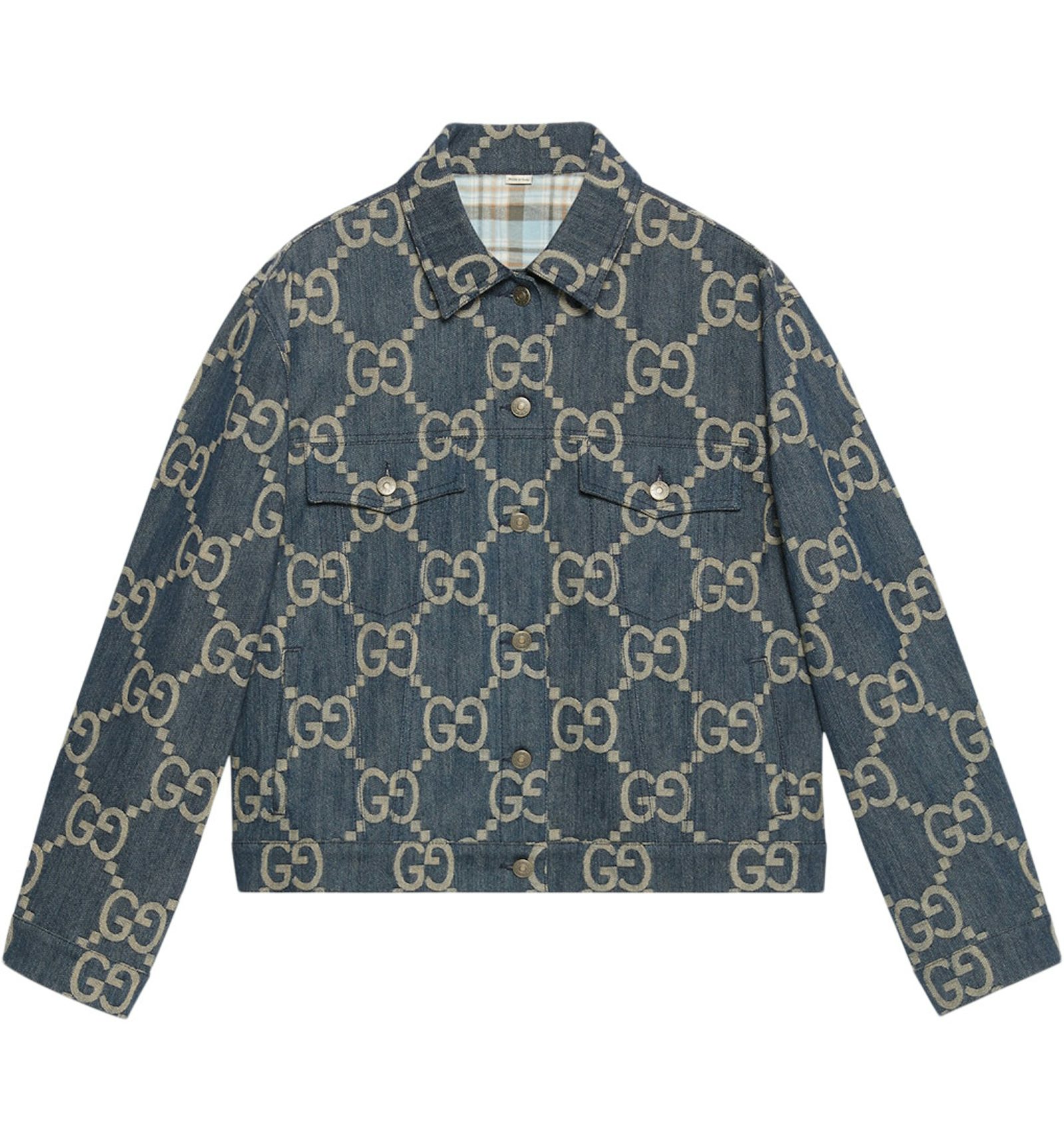 Blue and ivory gg denim Clearance