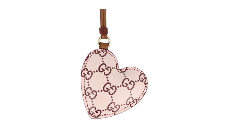 Gucci Women's Heart Shaped Keychain Multi