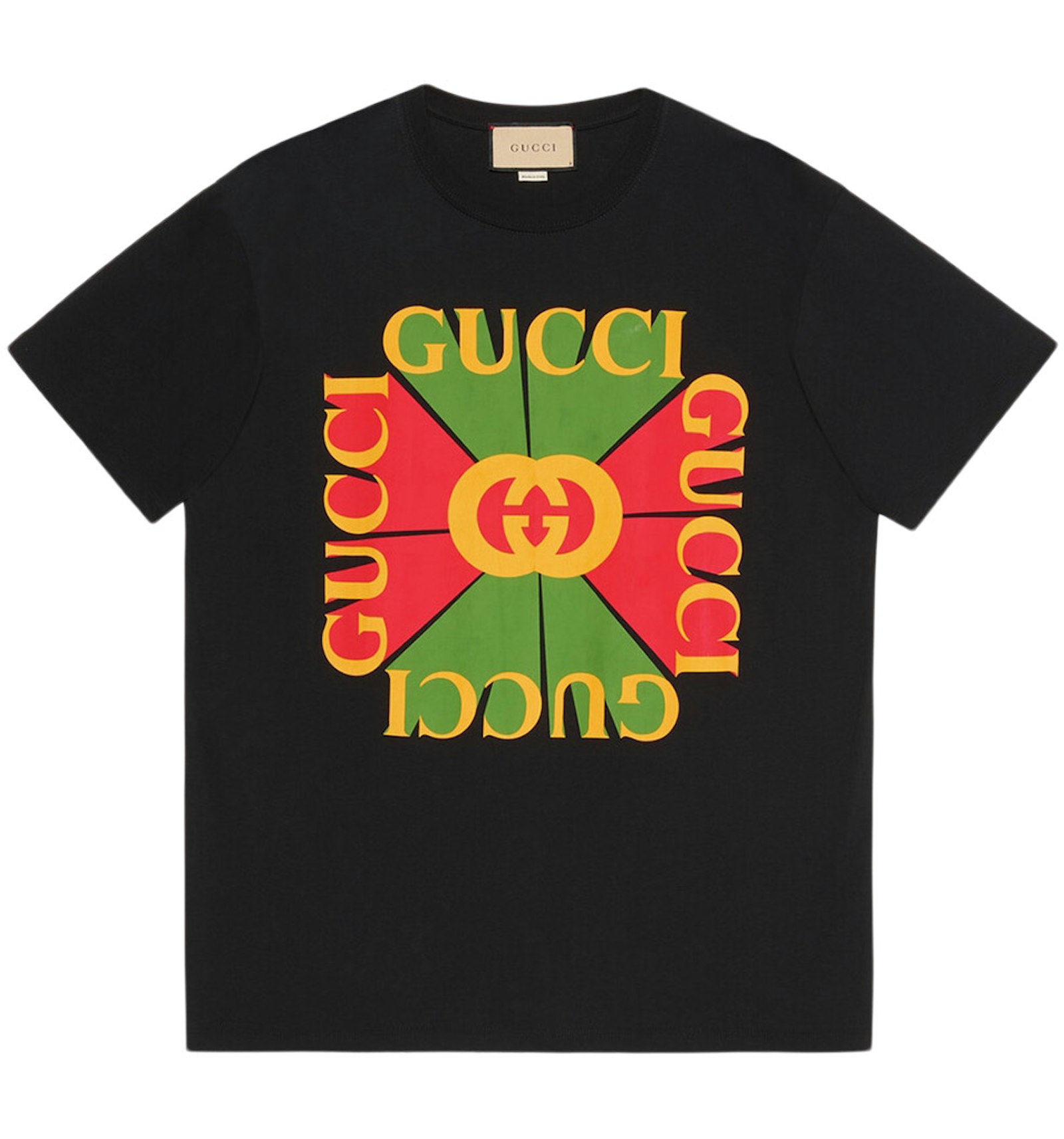 Gucci green and red shirt Clearance