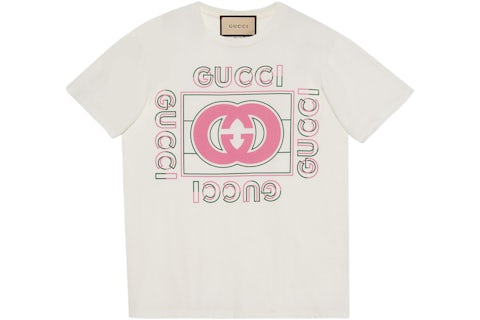 Gucci de mujer Camiseta oversize vintage con estampado de logo OFF