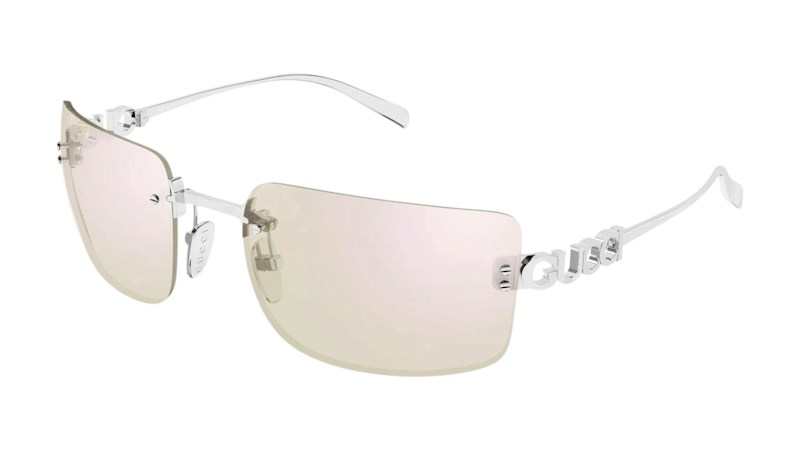 Gucci Women's Rectangular-Frame Metal (GG2038S) Sunglasses Multi