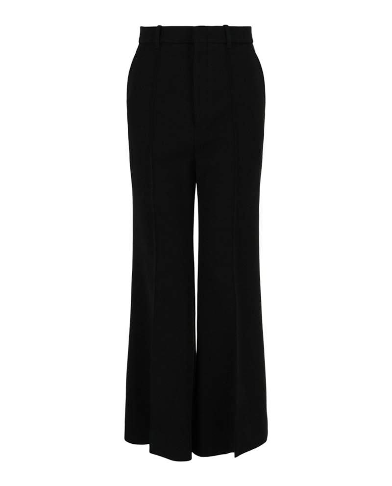 Gucci Wool Blend Wide-Leg Pants Multi