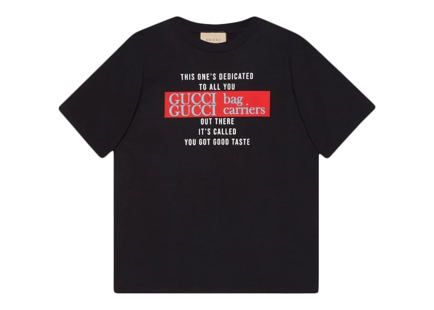 Gucci You Got Good Taste#39; T-shirt Black/Red/White