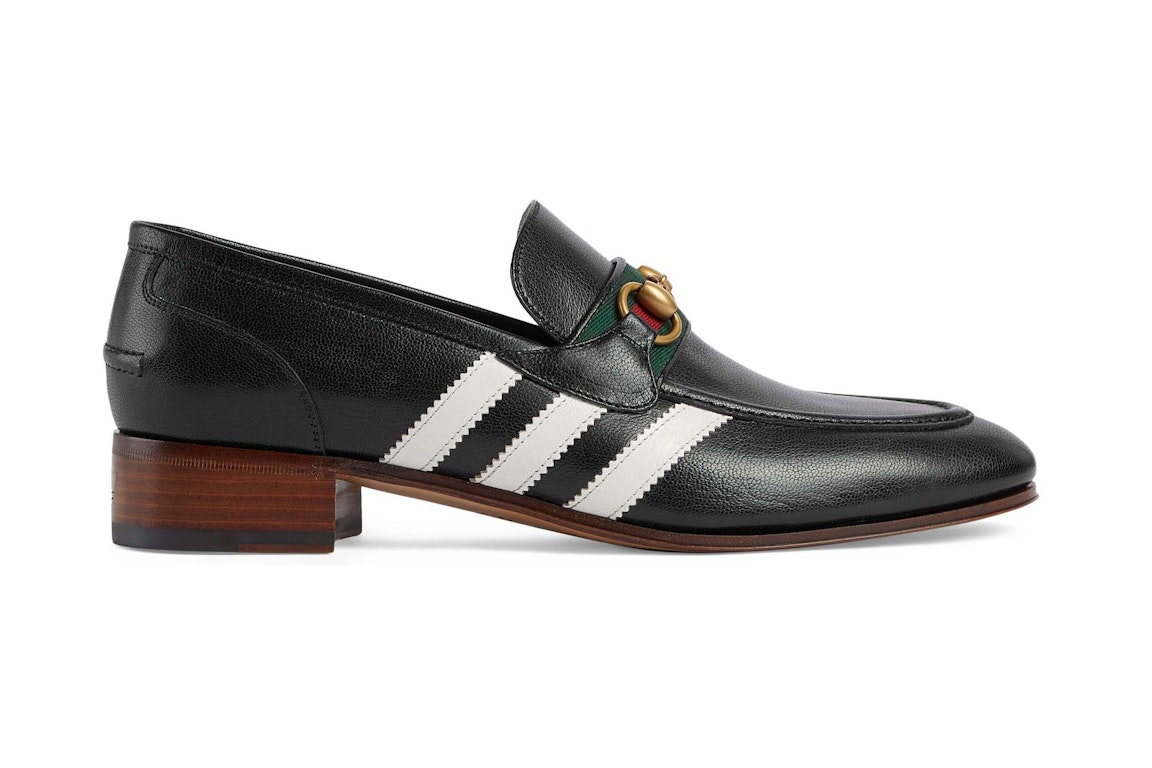 Pre-owned Gucci X Adidas Loafer Black