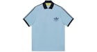 Gucci x adidas Piquet Polo Shirt Blue