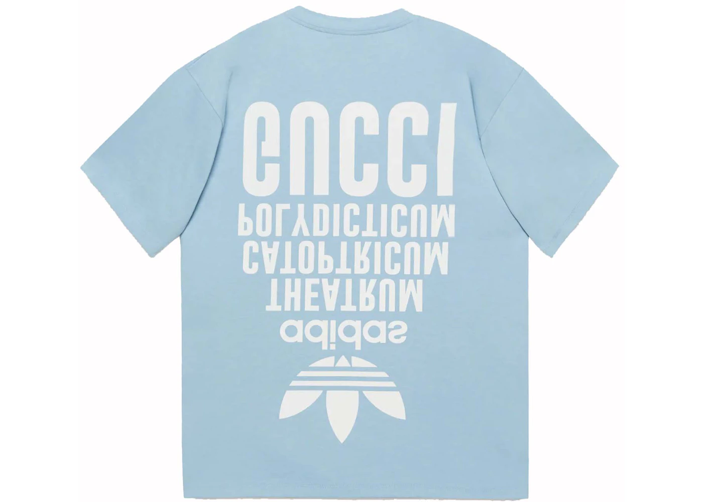 Gucci x Adidas T-Shirt Blue Men's - US