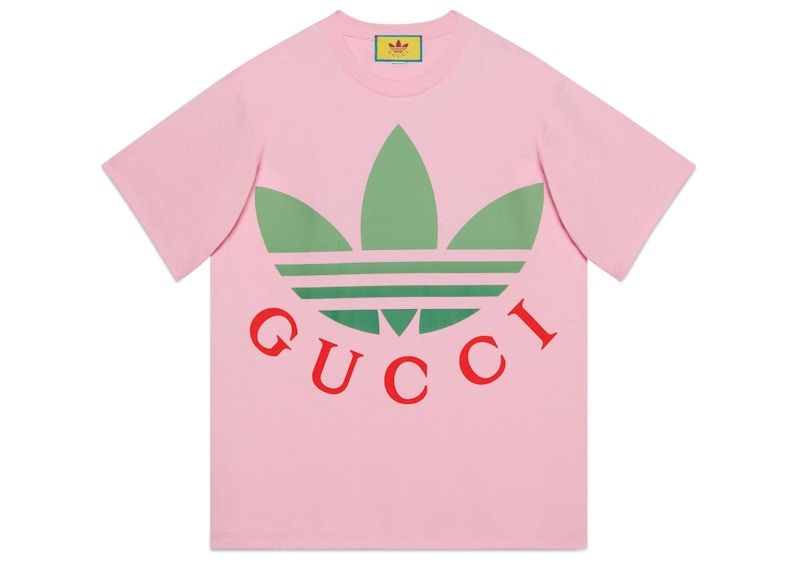 Gucci x adidas Maglietta Rosa Uomo IT